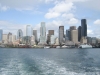 Seattle skyline vanaf het water