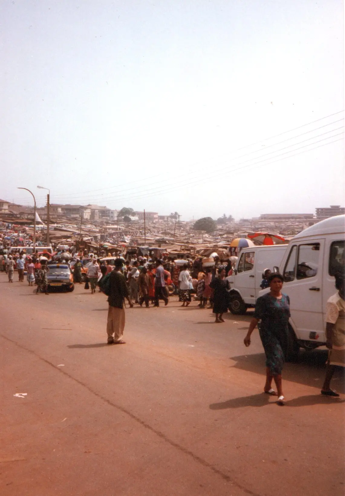 markt in Kumasi
